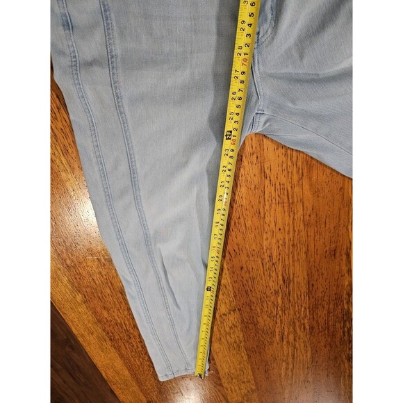 Halara Jeans Womens Flex Mid Rise Casual Skinny Jeans Blue Size Medium - Picture 5 of 8